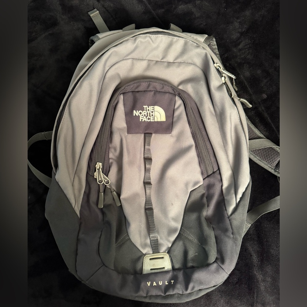 North Face Vault grey Laptop Bookbag